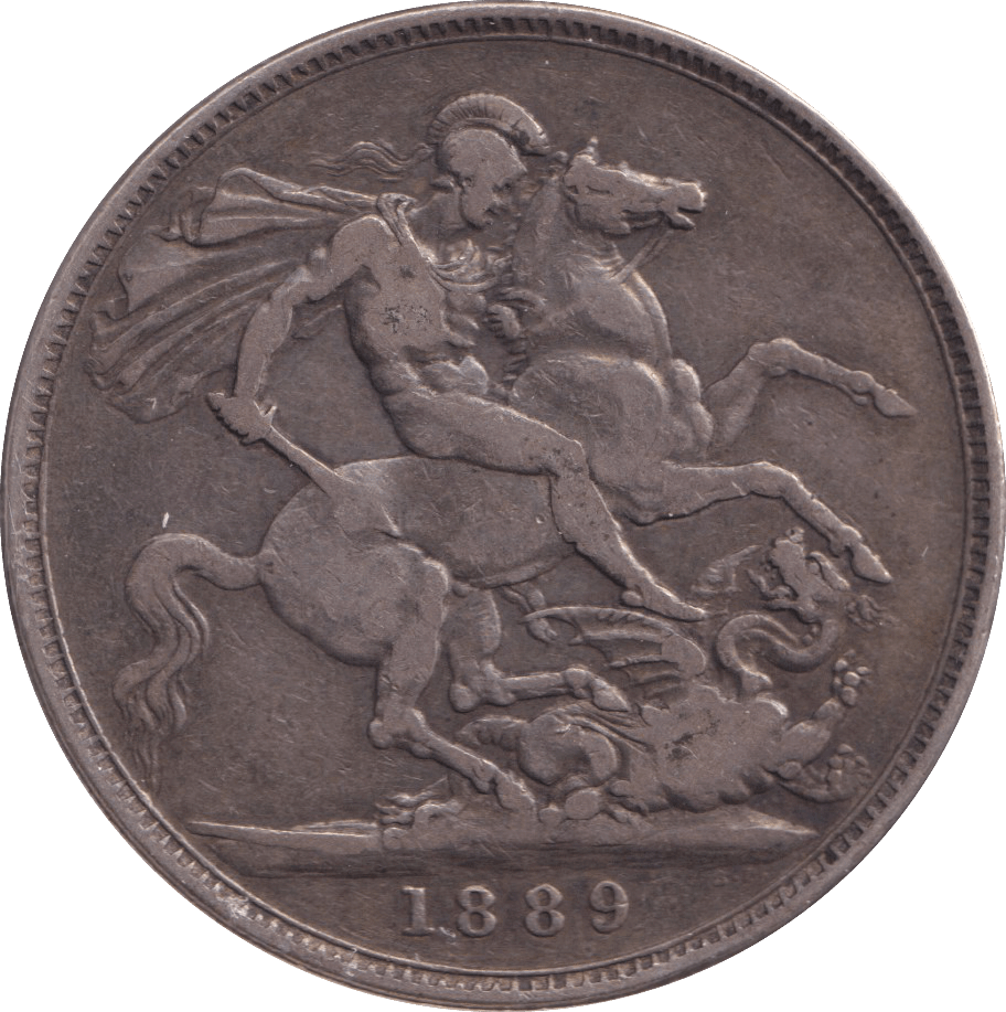 1889 CROWN ( GF ) - CROWN - Cambridgeshire Coins