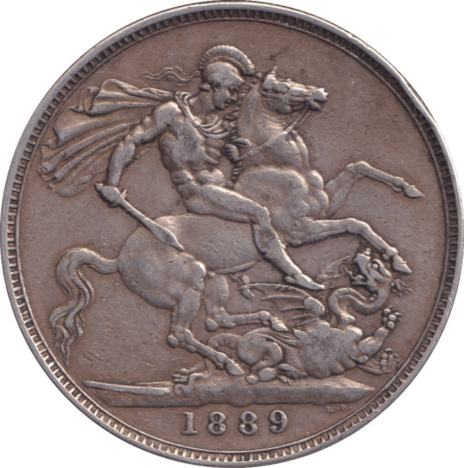 1889 CROWN ( GF ) - CROWN - Cambridgeshire Coins