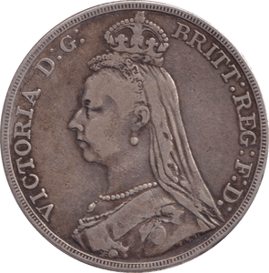 1889 CROWN ( GF ) - CROWN - Cambridgeshire Coins