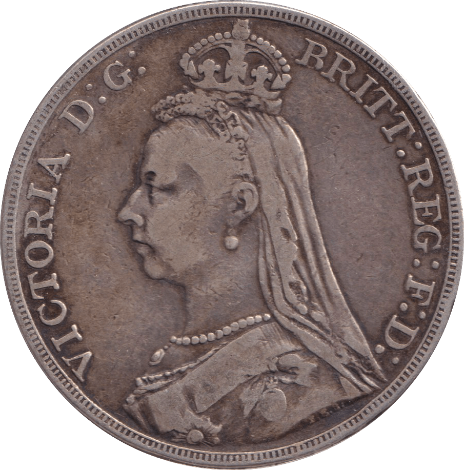 1889 CROWN ( GF ) - CROWN - Cambridgeshire Coins