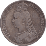 1889 CROWN ( GF ) - FLORIN - Cambridgeshire Coins