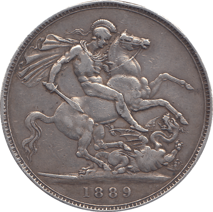 1889 CROWN ( GF ) - WORLD COINS - Cambridgeshire Coins