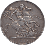 1889 CROWN ( GF ) - WORLD COINS - Cambridgeshire Coins