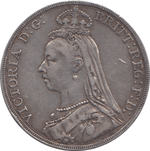1889 CROWN ( GF ) - WORLD COINS - Cambridgeshire Coins