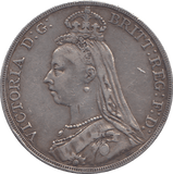 1889 CROWN ( GF ) - WORLD COINS - Cambridgeshire Coins