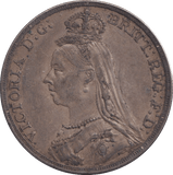 1889 CROWN ( GVF ) 6 - CROWN - Cambridgeshire Coins