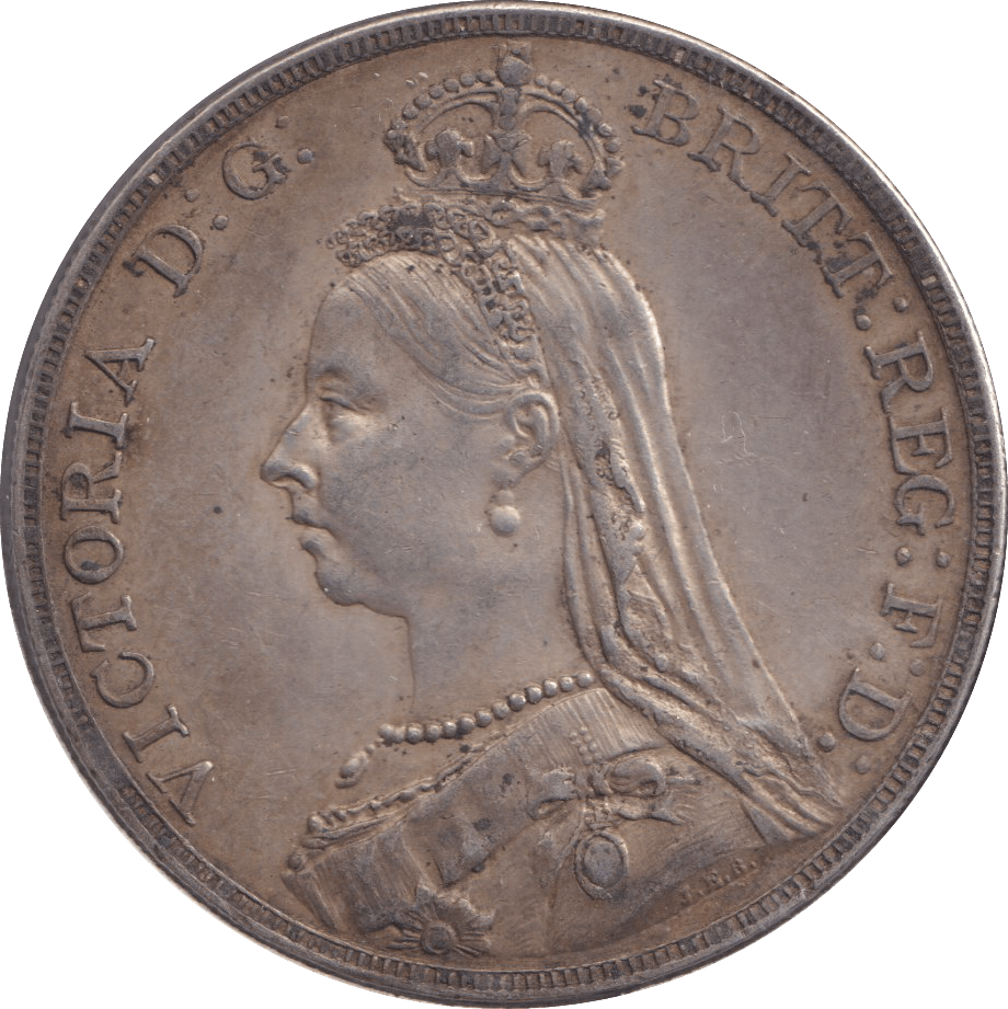 1889 CROWN ( GVF ) - CROWN - Cambridgeshire Coins
