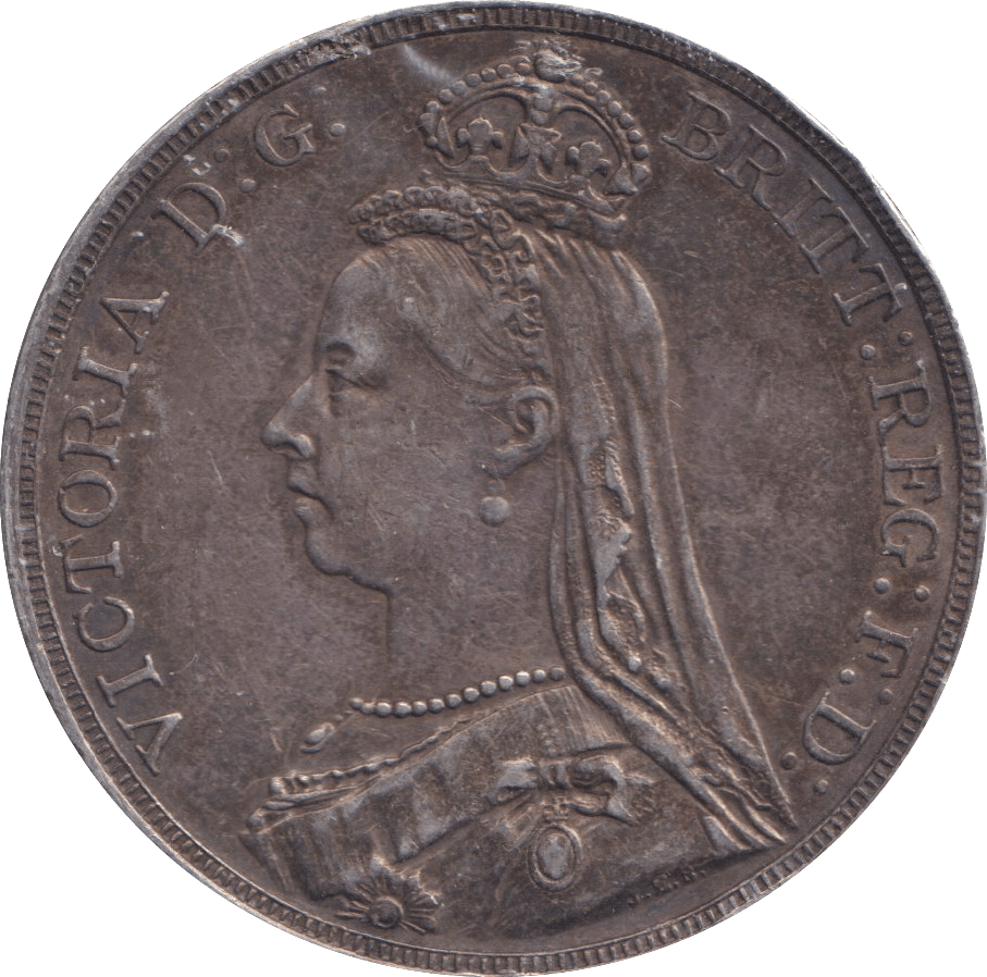 1889 CROWN ( GVF ) - CROWN - Cambridgeshire Coins