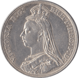 1889 CROWN ( GVF ) - CROWN - Cambridgeshire Coins