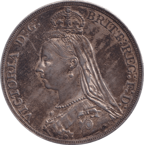 1889 CROWN ( GVF ) - CROWN - Cambridgeshire Coins