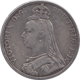 1889 CROWN ( GVF ) - CROWN - Cambridgeshire Coins