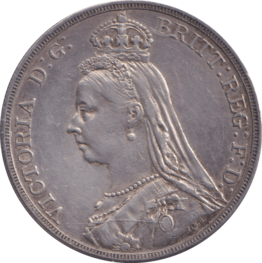 1889 CROWN ( GVF ) - CROWN - Cambridgeshire Coins