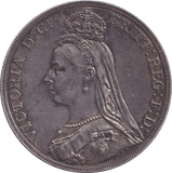 1889 CROWN ( GVF ) - FLORIN - Cambridgeshire Coins