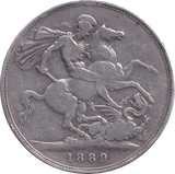 1889 CROWN ( NF ) - CROWN - Cambridgeshire Coins