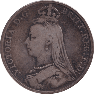 1889 CROWN ( NF ) - CROWN - Cambridgeshire Coins