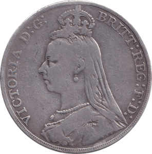 1889 CROWN ( NF ) - CROWN - Cambridgeshire Coins