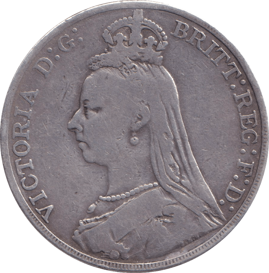 1889 CROWN ( NF ) - CROWN - Cambridgeshire Coins