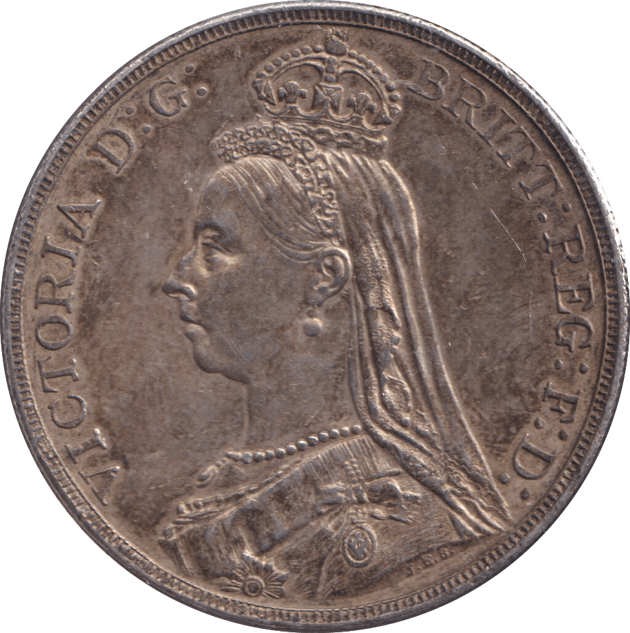 1889 CROWN ( UNC ) - CROWN - Cambridgeshire Coins