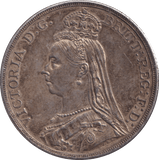 1889 CROWN ( UNC ) - CROWN - Cambridgeshire Coins