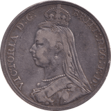 1889 CROWN ( VF ) - CROWN - Cambridgeshire Coins