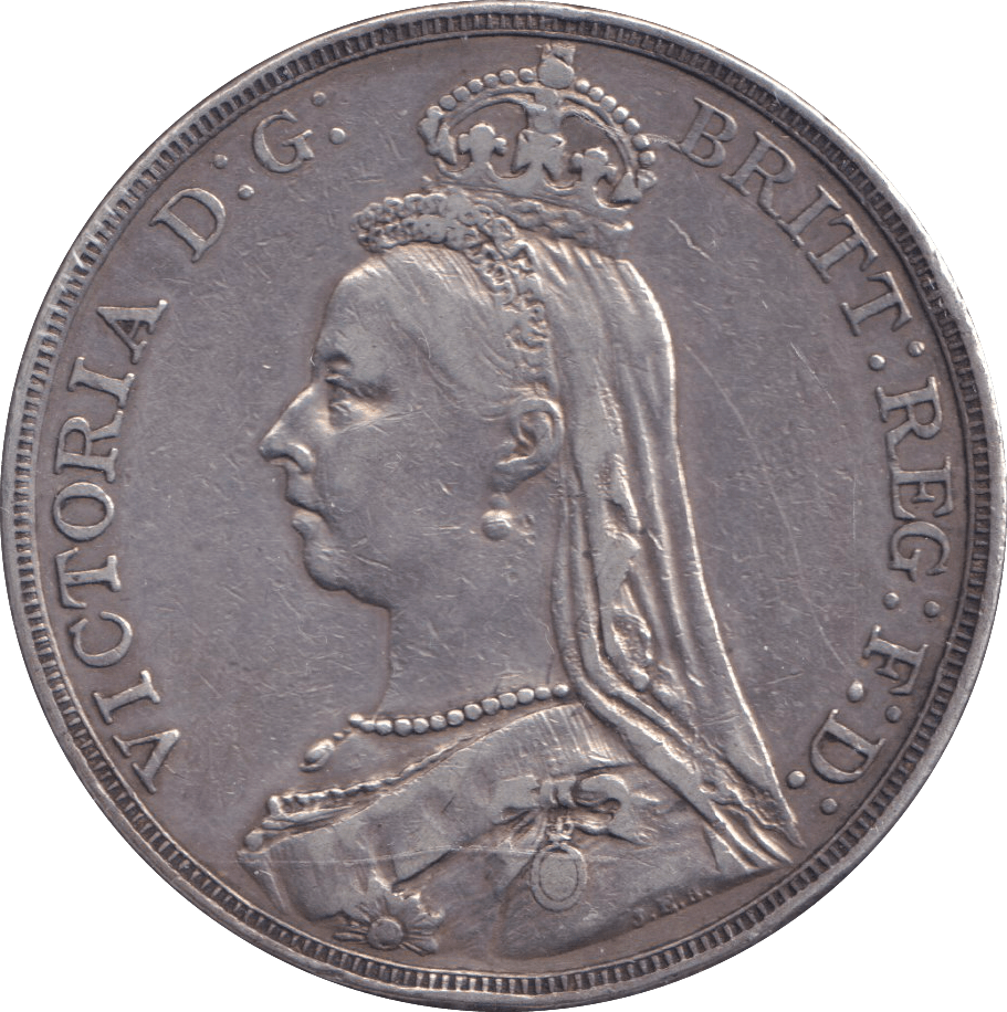 1889 CROWN ( VF ) - CROWN - Cambridgeshire Coins