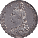 1889 CROWN ( VF ) - CROWN - Cambridgeshire Coins