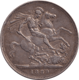 1889 CROWN ( VF ) - CROWN - Cambridgeshire Coins