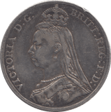 1889 CROWN ( VF ) - CROWN - Cambridgeshire Coins