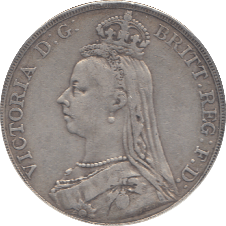1889 CROWN ( VF ) - CROWN - Cambridgeshire Coins