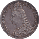 1889 CROWN ( VF ) - CROWN - Cambridgeshire Coins