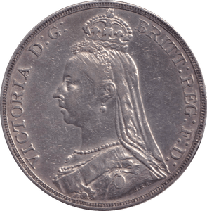 1889 CROWN ( VF ) - CROWN - Cambridgeshire Coins