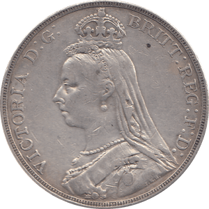 1889 CROWN ( VF ) - WORLD COINS - Cambridgeshire Coins