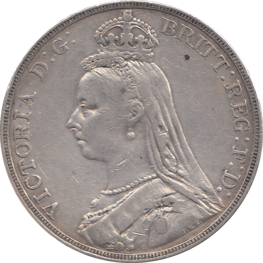 1889 CROWN ( VF ) - WORLD COINS - Cambridgeshire Coins