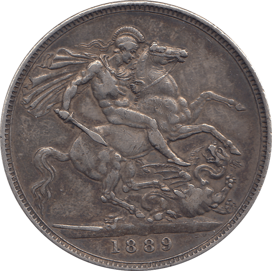 1889 CROWN ( VF ) - WORLD COINS - Cambridgeshire Coins
