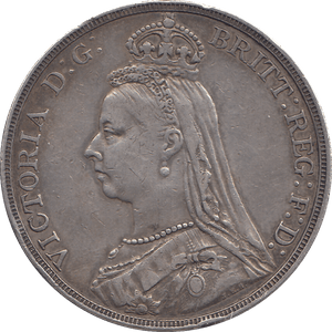 1889 CROWN ( VF ) - WORLD COINS - Cambridgeshire Coins