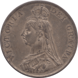 1889 DOUBLE FLORIN ( AUNC ) - Double Florin - Cambridgeshire Coins