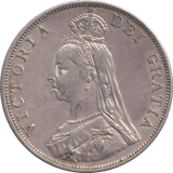 1889 DOUBLE FLORIN ( AUNC ) - DOUBLE FLORIN - Cambridgeshire Coins