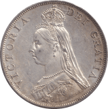 1889 DOUBLE FLORIN ( AUNC ) - DOUBLE FLORIN - Cambridgeshire Coins