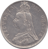 1889 DOUBLE FLORIN ( EF ) - DOUBLE FLORIN - Cambridgeshire Coins