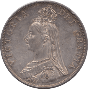 1889 DOUBLE FLORIN ( EF ) - DOUBLE FLORIN - Cambridgeshire Coins