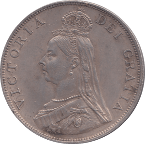 1889 DOUBLE FLORIN ( EF ) - Double Florin - Cambridgeshire Coins