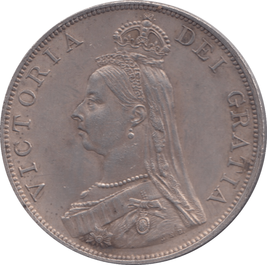 1889 DOUBLE FLORIN ( EF ) - Double Florin - Cambridgeshire Coins