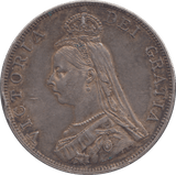 1889 DOUBLE FLORIN ( EF ) - DOUBLE FLORIN - Cambridgeshire Coins