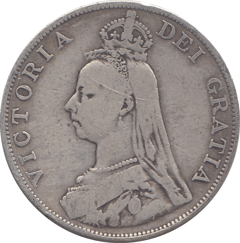 1889 DOUBLE FLORIN ( F ) - WORLD COINS - Cambridgeshire Coins