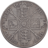 1889 DOUBLE FLORIN ( F ) - WORLD COINS - Cambridgeshire Coins