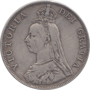 1889 DOUBLE FLORIN ( F ) - WORLD COINS - Cambridgeshire Coins