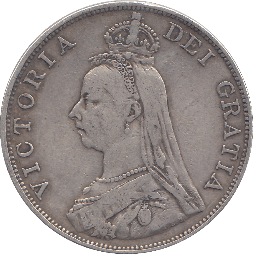 1889 DOUBLE FLORIN ( F ) - WORLD COINS - Cambridgeshire Coins