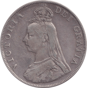 1889 DOUBLE FLORIN ( FINE ) 1 - DOUBLE FLORIN - Cambridgeshire Coins