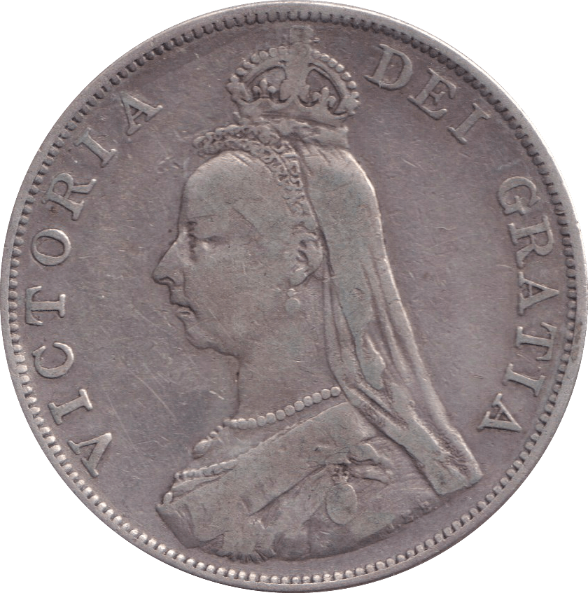1889 DOUBLE FLORIN ( FINE ) 1 - DOUBLE FLORIN - Cambridgeshire Coins