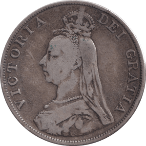 1889 DOUBLE FLORIN ( FINE ) 2 - DOUBLE FLORIN - Cambridgeshire Coins